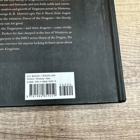 Rise of the Dragon Book Illustrated History of the Targaryen Dynasty Hardcover - Picture 3 of 13